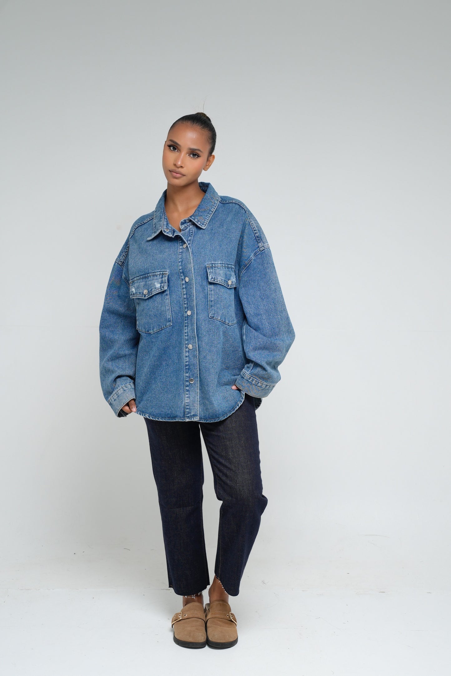 Chemise jean épaisse