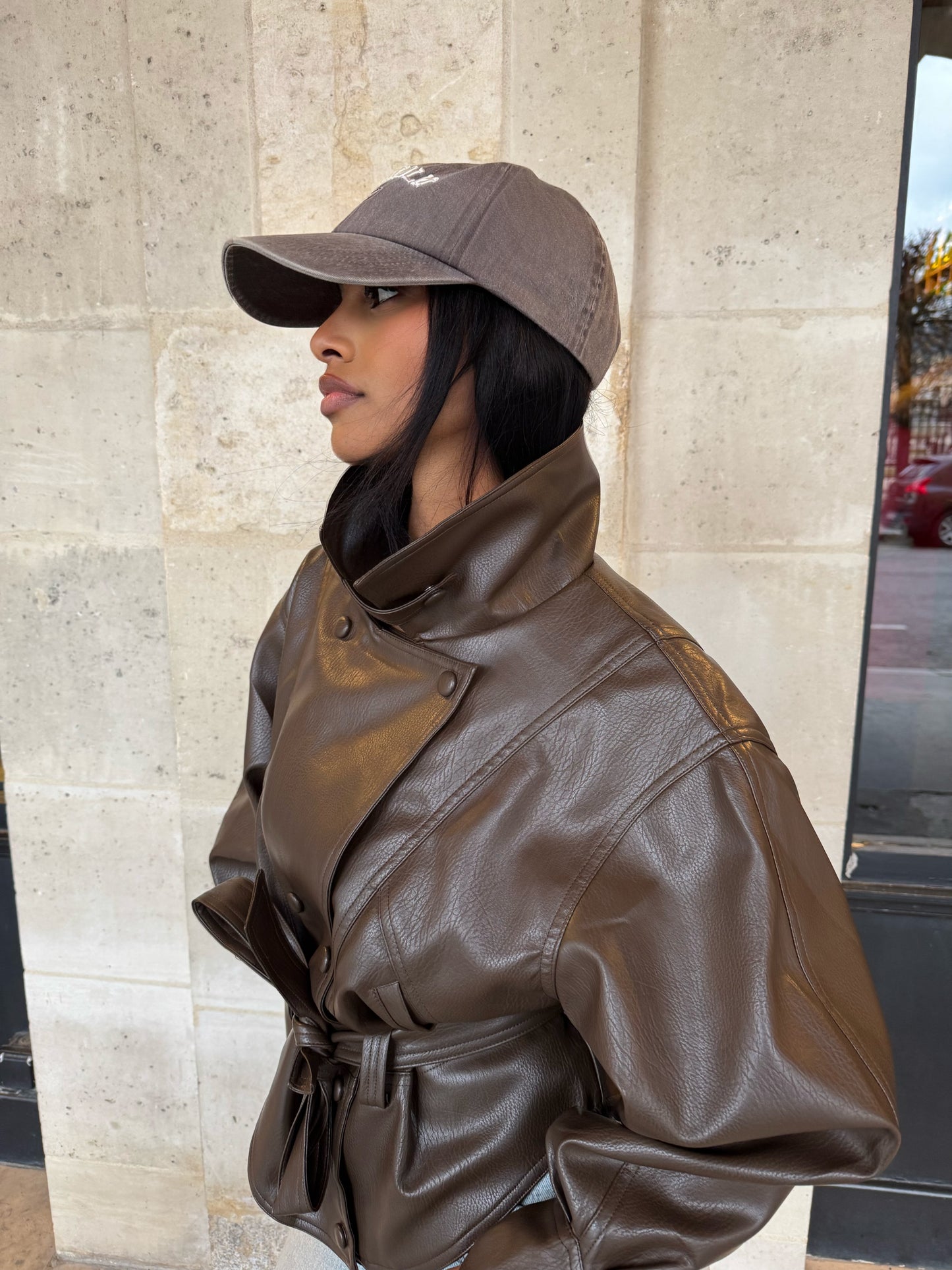 Veste aviateur [ Chocolat]